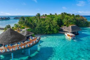 Luxurious private pool villas at Adaaran Club Rannalhi, Maldives, offering an all-inclusive Adaaran Club Rannalhi Maldives Resort package