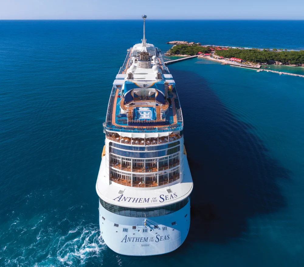 A LUXURY CRUISE SAILING ON SEA royal Carribean Cruise Package