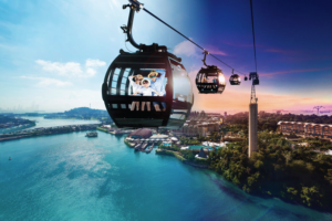stunning views of Singapore's skyline and the island's attractions during the Full Day Sentosa Tour, singapore holiday package